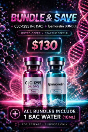 Apex Double Stack / CJC (No DAC) 5mg + Ipamoreline 10mg