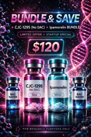 Apex Double Stack / CJC (No DAC) 5mg + Ipamoreline 10mg